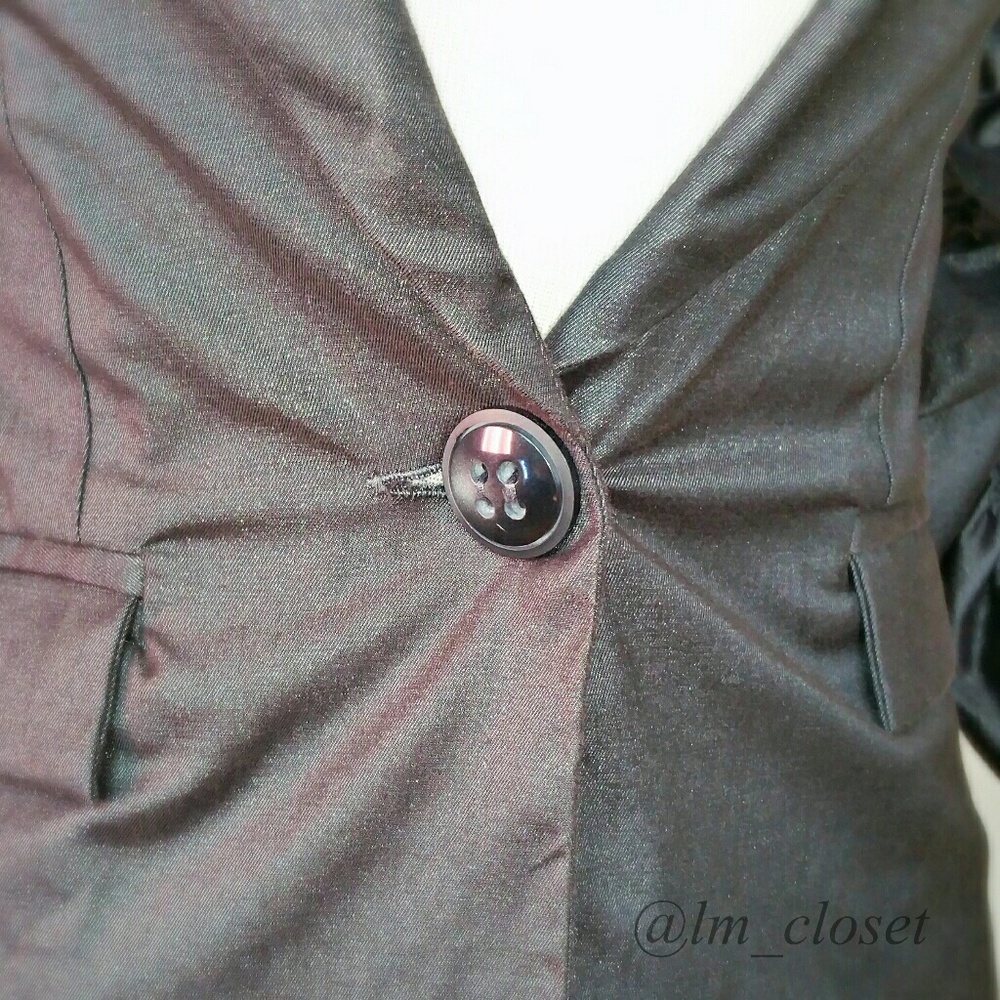 Long Blazer - Gray - Picture 3 of 8